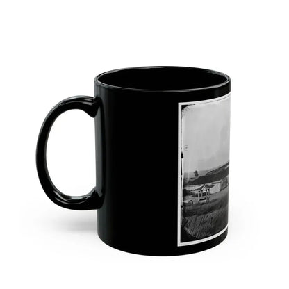District Of Columbia. Interior View Of Fort Lincoln (U.S. Civil War) Black Coffee Mug - Go Mug Yourself