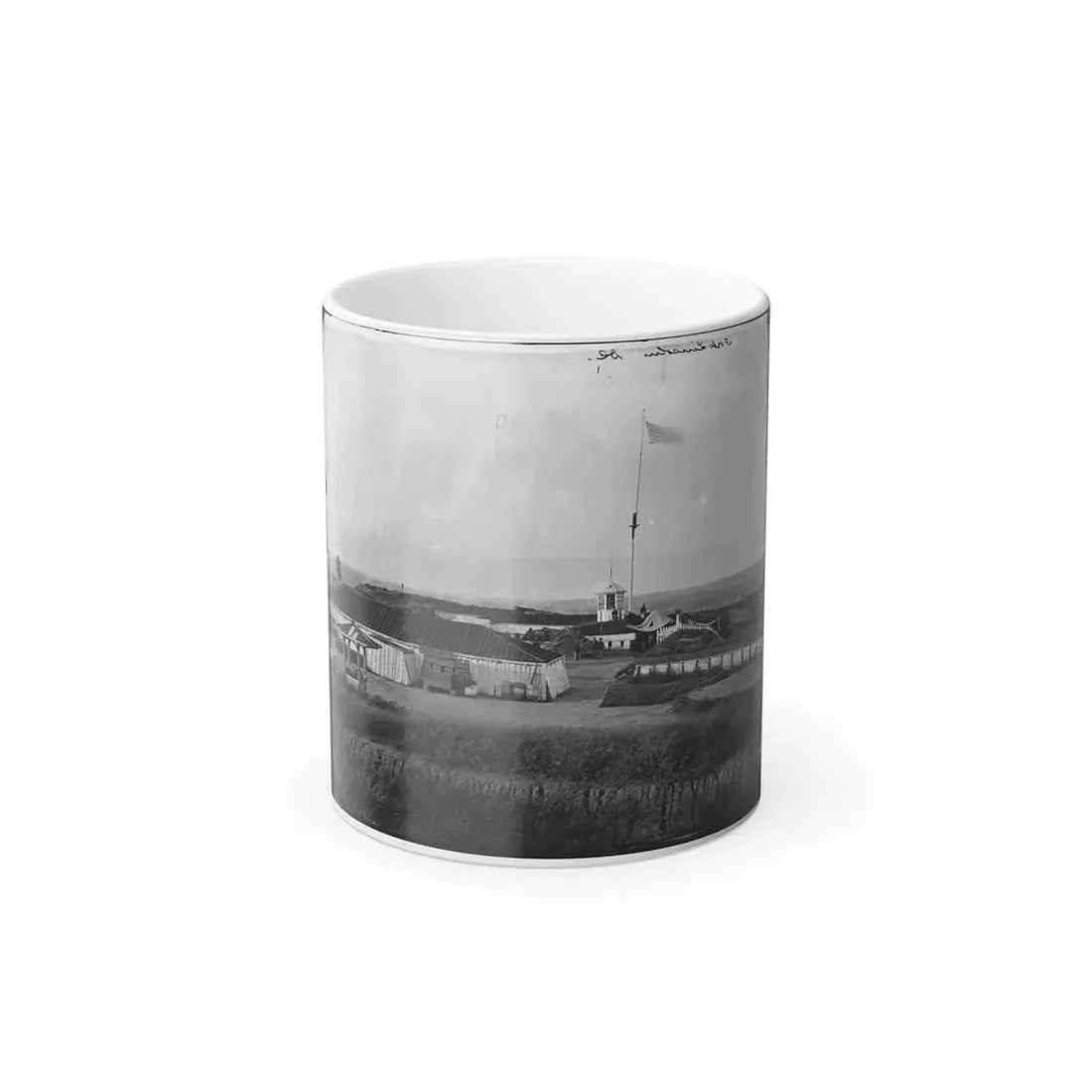 District of Columbia. Interior View of Fort Lincoln (U.S. Civil War) Color Changing Coffee Mug 11oz - Go Mug Yourself