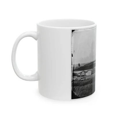 District Of Columbia. Interior View Of Fort Lincoln (U.S. Civil War) White Coffee Mug - Go Mug Yourself