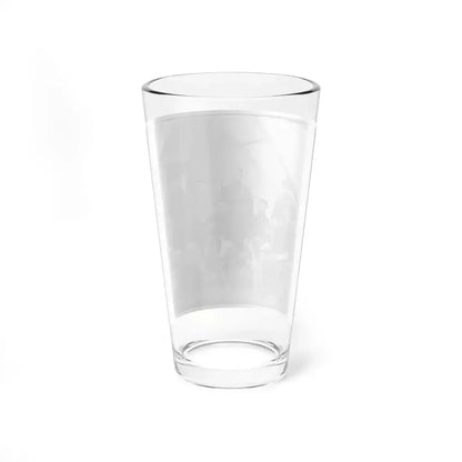 District Of Columbia. Maj. H. W. Sawyer And Staff At Camp Stoneman (U.S. Civil War) Pint Glass 16oz - Go Mug Yourself