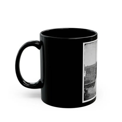 District Of Columbia. Soldiers At Gate Of Fort Slemmer (U.S. Civil War) Black Coffee Mug - Go Mug Yourself
