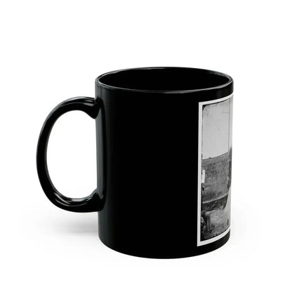 District Of Columbia. Soldiers At Gate Of Fort Slemmer (U.S. Civil War) Black Coffee Mug - Go Mug Yourself