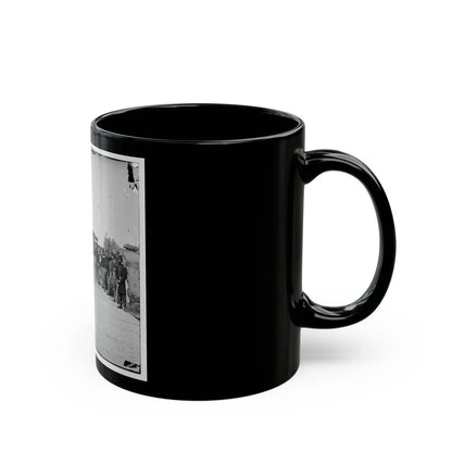 District Of Columbia. Soldiers At Gate Of Fort Slemmer (U.S. Civil War) Black Coffee Mug - Go Mug Yourself