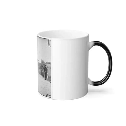 District of Columbia. Soldiers at Gate of Fort Slemmer (U.S. Civil War) Color Changing Coffee Mug 11oz - Go Mug Yourself