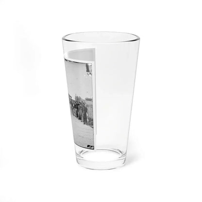 District Of Columbia. Soldiers At Gate Of Fort Slemmer (U.S. Civil War) Pint Glass 16oz - Go Mug Yourself