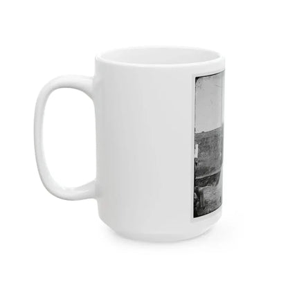 District Of Columbia. Soldiers At Gate Of Fort Slemmer (U.S. Civil War) White Coffee Mug - Go Mug Yourself