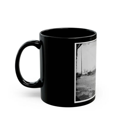 District Of Columbia. Band Before Quarters At Camp Stoneman (U.S. Civil War) Black Coffee Mug-Go Mug Yourself