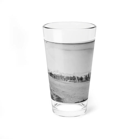 District Of Columbia. Band Before Quarters At Camp Stoneman (U.S. Civil War) Pint Glass 16oz-16oz-Go Mug Yourself