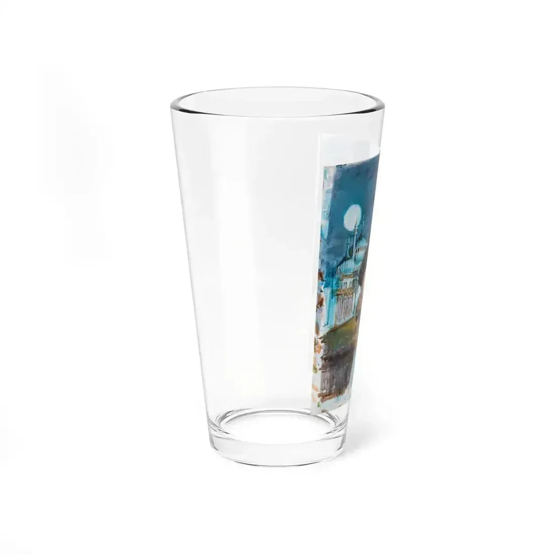 Distrust Her Shadow, Harlequin Romance 2555, Paperback Novel Cover, 1983 - Pint Glass 16oz - Go Mug Yourself