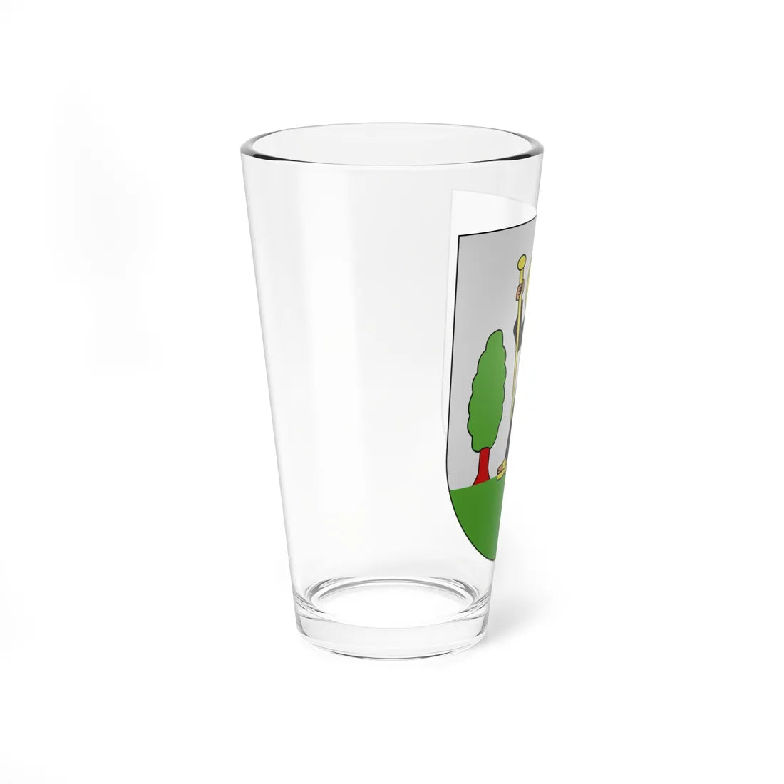 Dittingen-coat of arms (Switzerland) (Coat of Arms) Pint Glass 16oz - Go Mug Yourself