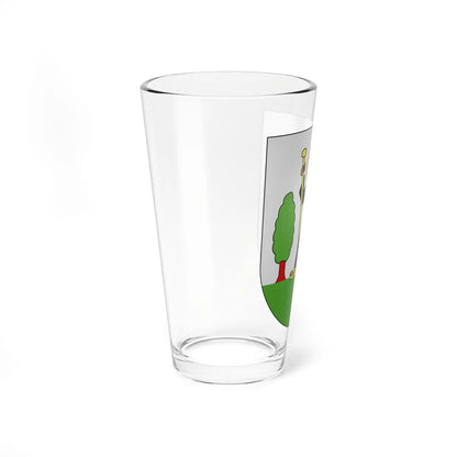 Dittingen-coat of arms (Switzerland) (Coat of Arms) Pint Glass 16oz - Go Mug Yourself