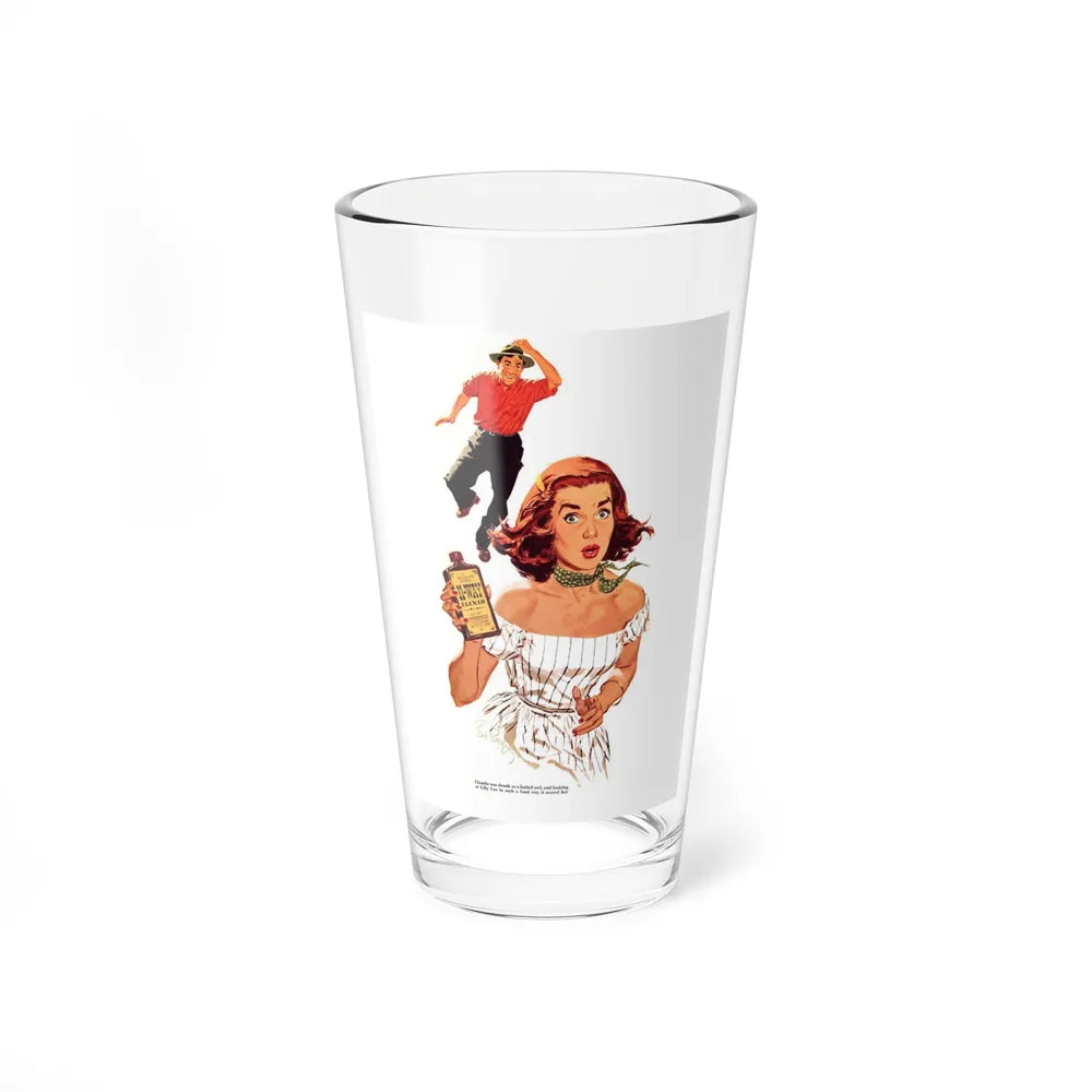 Dividing Claudie's Rich Aunt, Collier's, July 23, 1954 - Pint Glass 16oz-16oz-Go Mug Yourself