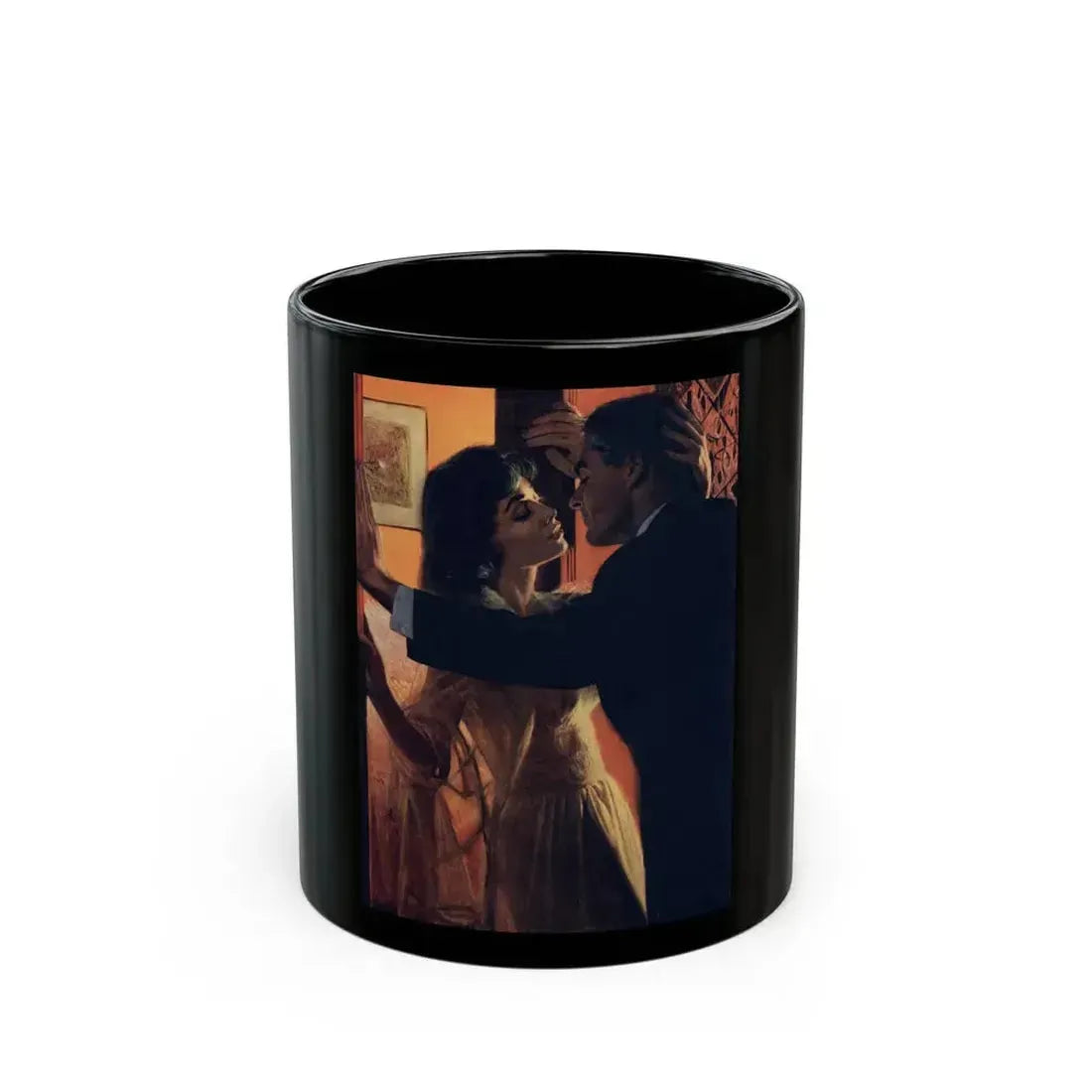 Dividing Line, Cosmopolitan, July 1959 - Black Coffee Mug 11oz - Go Mug Yourself