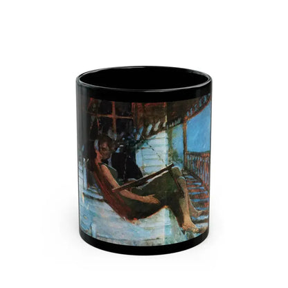 Dividing Line, Rebook, July 1964 - Black Coffee Mug 11oz - Go Mug Yourself