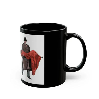 Divine Fire (1), The American Magazine, December 1936 - Black Coffee Mug - Go Mug Yourself