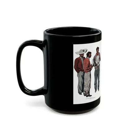 Divine Fire (1), The American Magazine, December 1936 - Black Coffee Mug - Go Mug Yourself