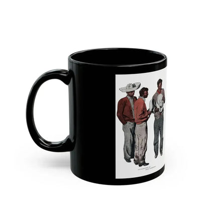 Divine Fire (1), The American Magazine, December 1936 - Black Coffee Mug - Go Mug Yourself