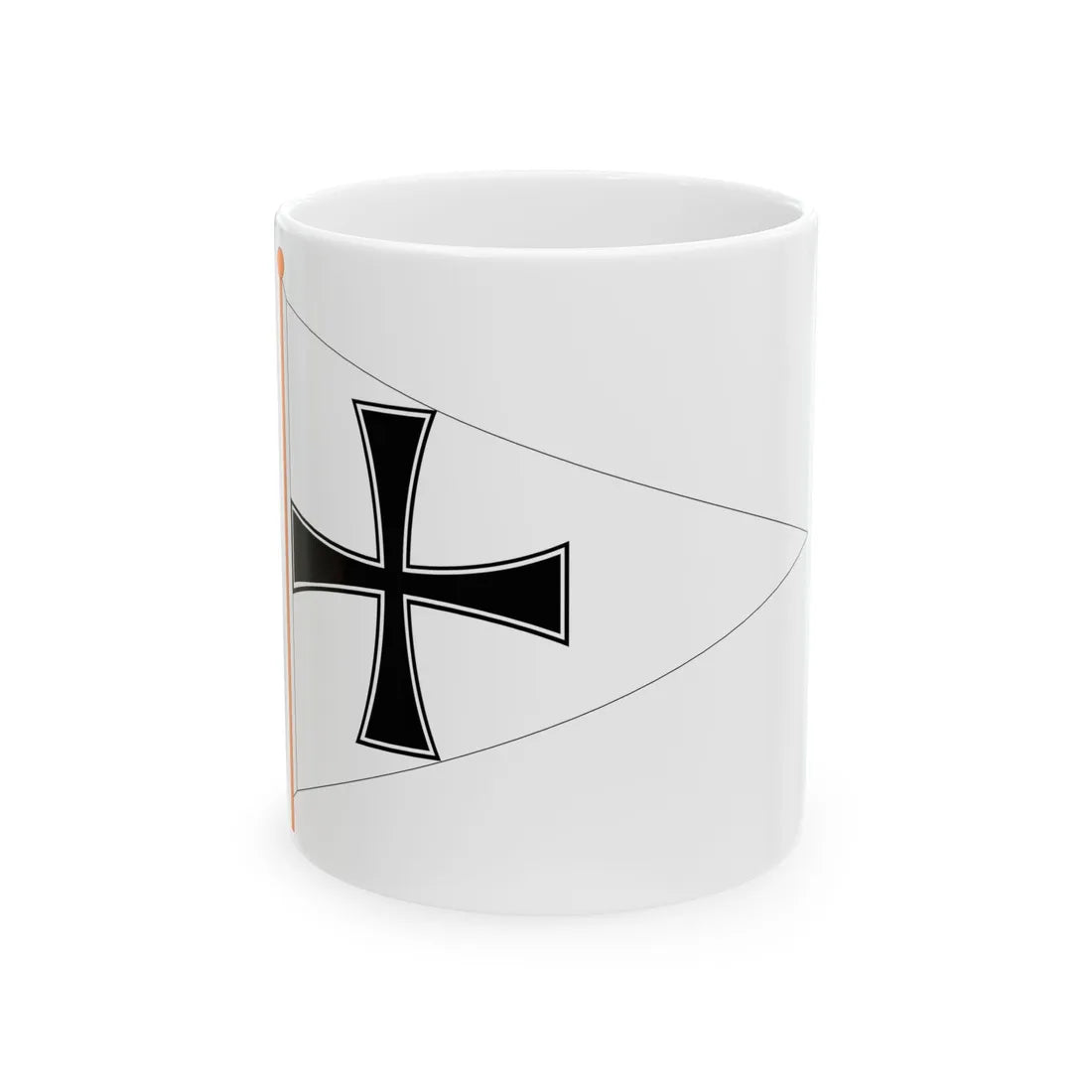 Divisionsstander (Germany) White Coffee Mug 11oz - Go Mug Yourself