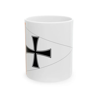 Divisionsstander (Germany) White Coffee Mug 11oz - Go Mug Yourself