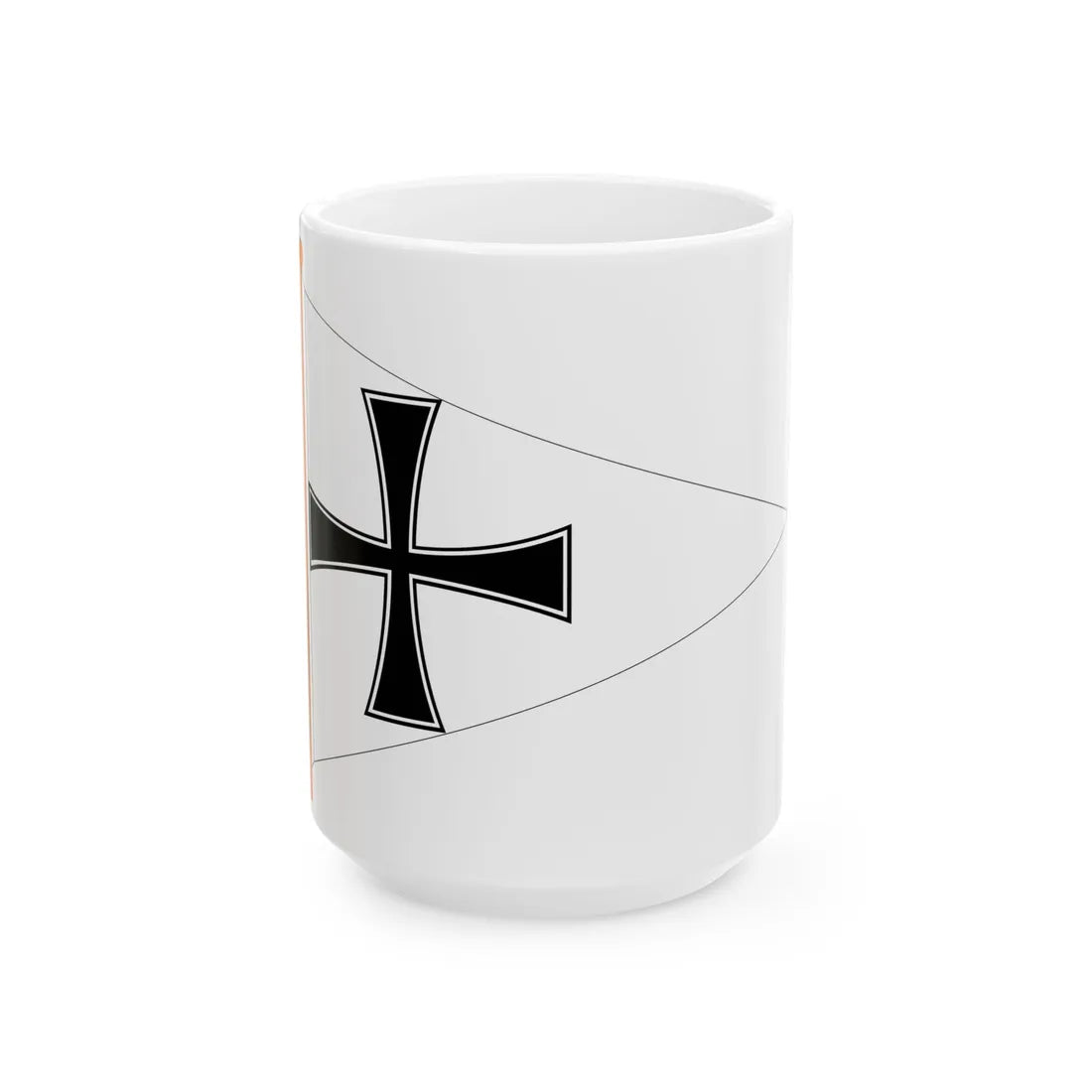 Divisionsstander (Germany) White Coffee Mug 15oz - Go Mug Yourself