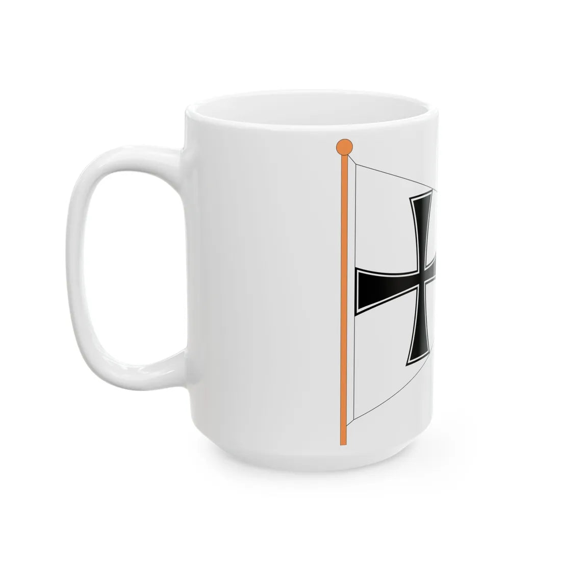 Divisionsstander (Germany) White Coffee Mug - Go Mug Yourself