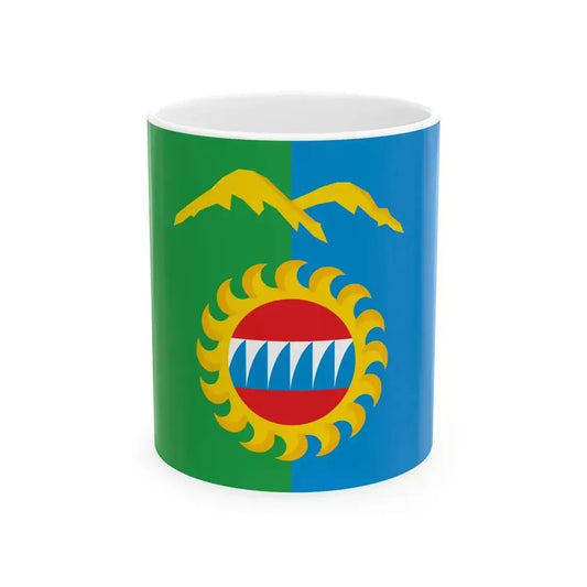Divnogorsk flag (Russia) White Coffee Mug 11oz - Go Mug Yourself