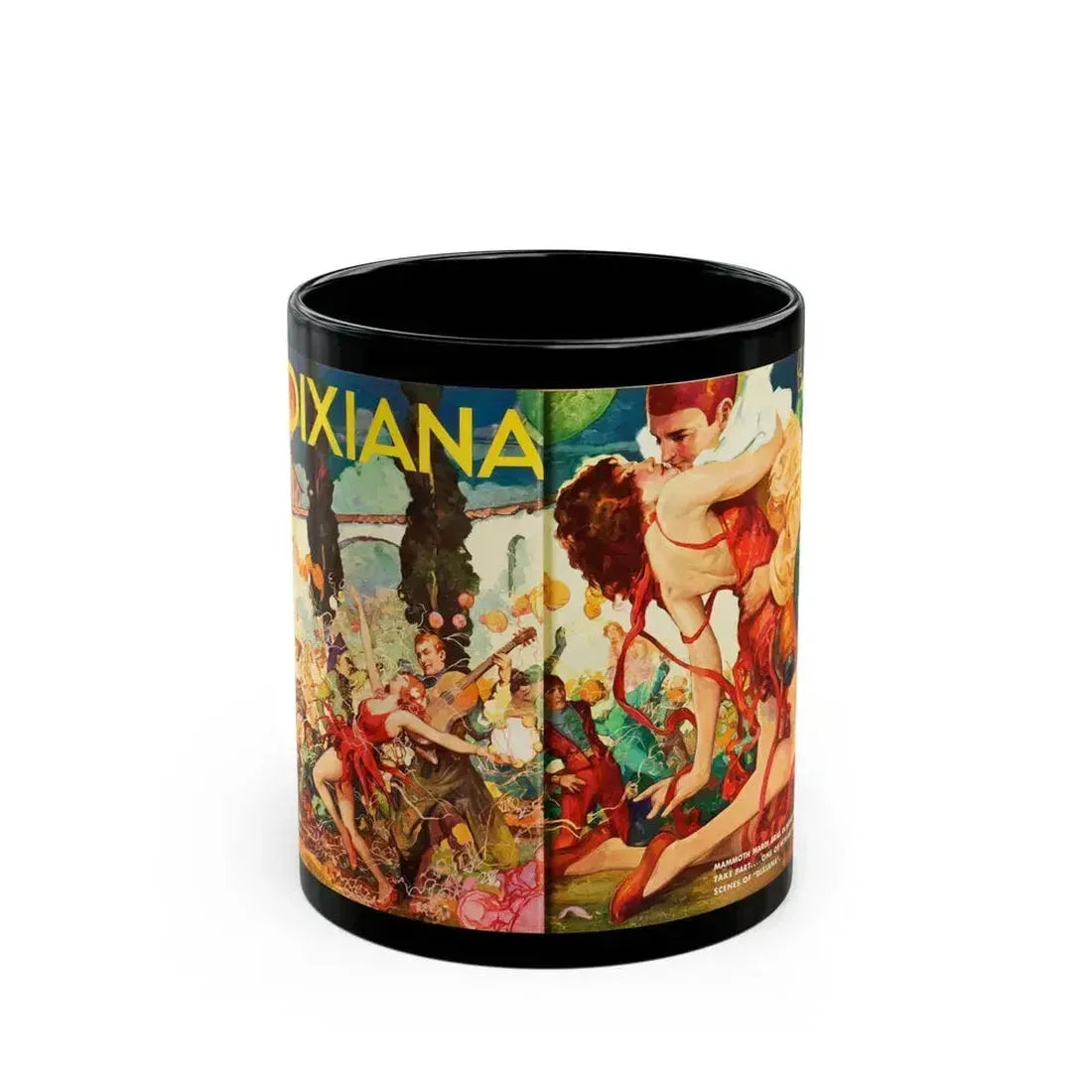 Dixiana, RKO Exhibitor's Book (1929 - 1930) - Black Coffee Mug 11oz - Go Mug Yourself