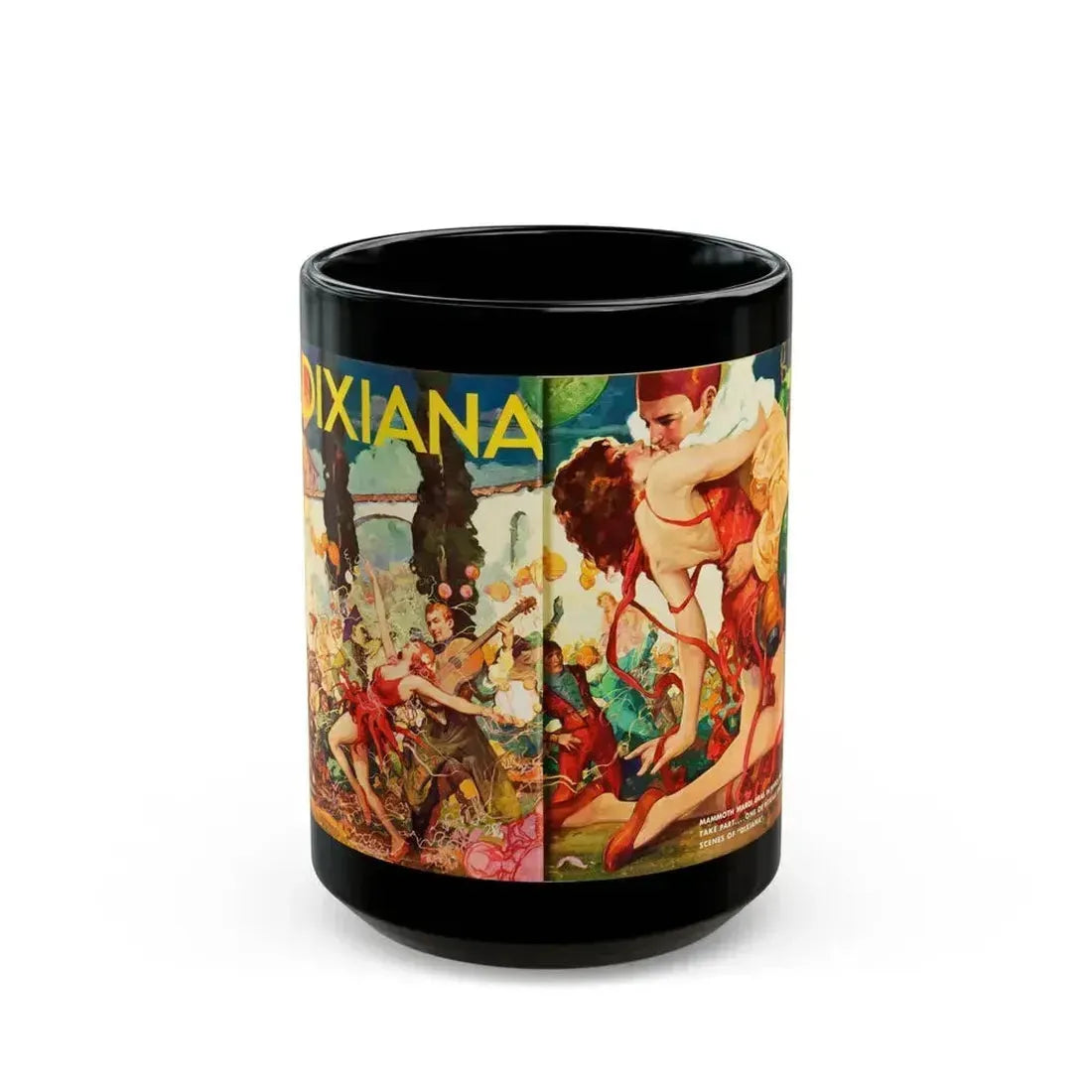 Dixiana, RKO Exhibitor's Book (1929 - 1930) - Black Coffee Mug 15oz - Go Mug Yourself