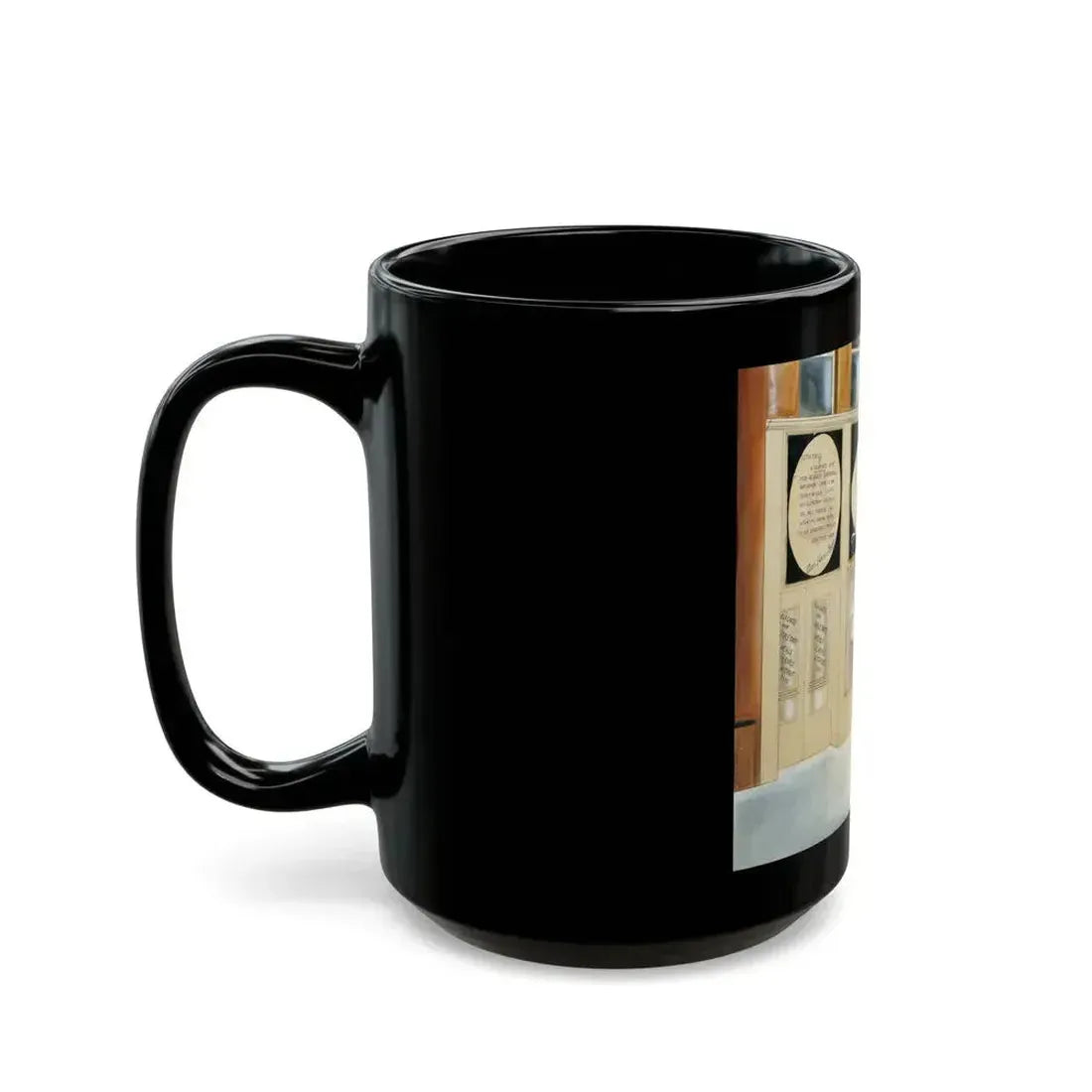 Dixie Belle Robot Kitchen - Black Coffee Mug - Go Mug Yourself