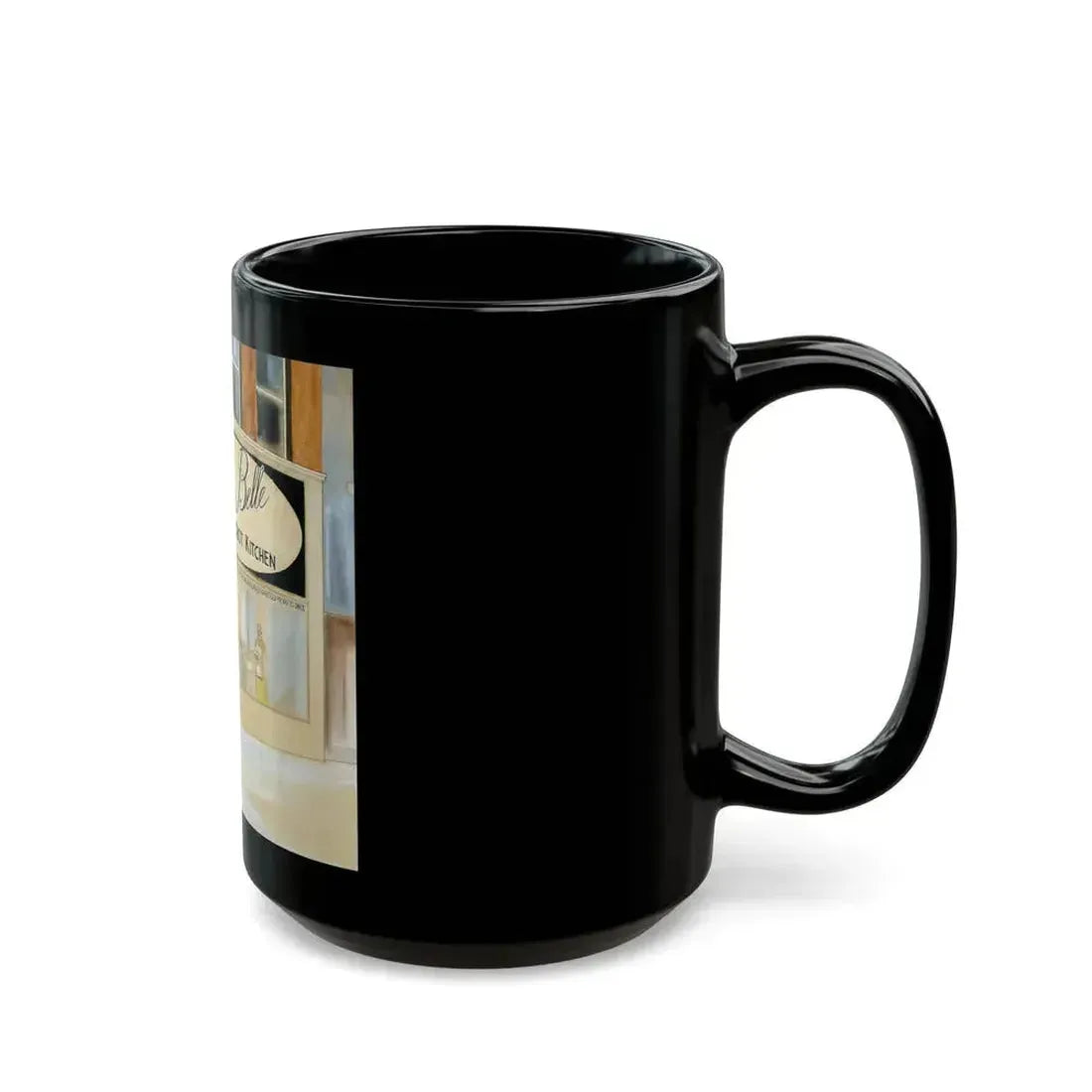 Dixie Belle Robot Kitchen - Black Coffee Mug - Go Mug Yourself