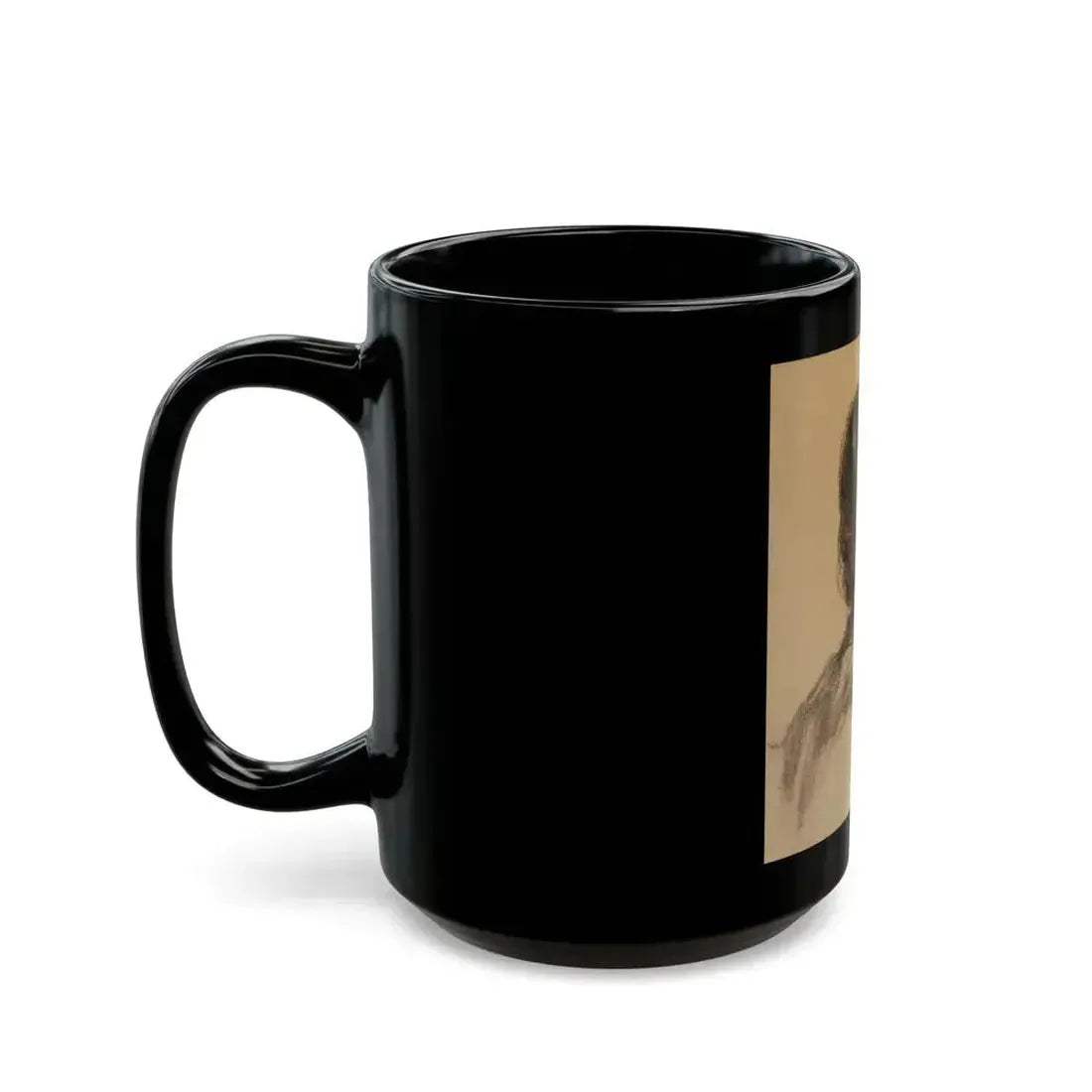 Dixie, Portrait of a Woman - Black Coffee Mug - Go Mug Yourself