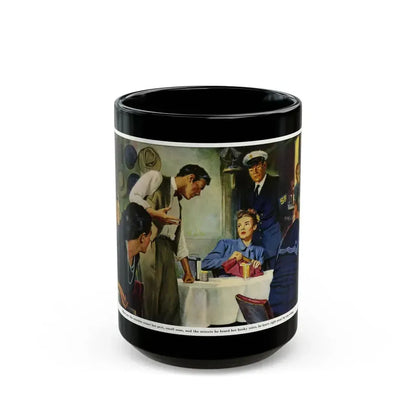 Dizzy Ramirez Knew He Was Wrong, 1947 - Black Coffee Mug 15oz - Go Mug Yourself