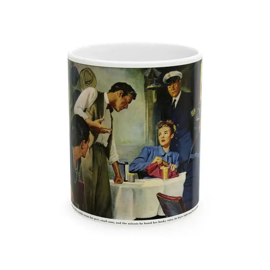 Dizzy Ramirez Knew He Was Wrong, 1947 - White Coffee Mug 11oz - Go Mug Yourself