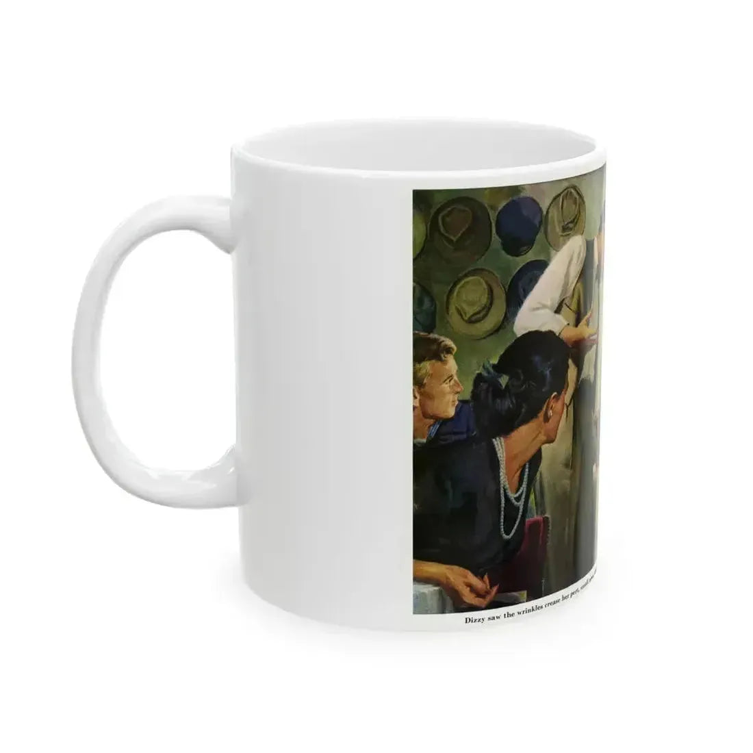 Dizzy Ramirez Knew He Was Wrong, 1947 - White Coffee Mug - Go Mug Yourself