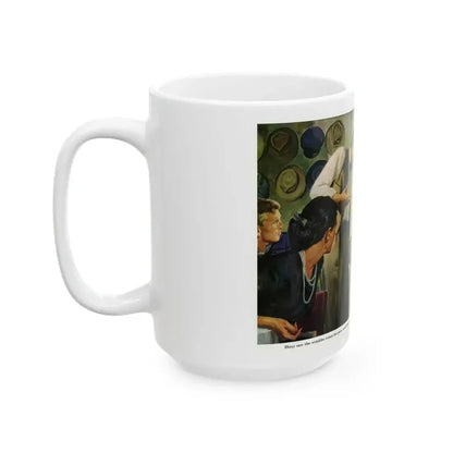 Dizzy Ramirez Knew He Was Wrong, 1947 - White Coffee Mug - Go Mug Yourself