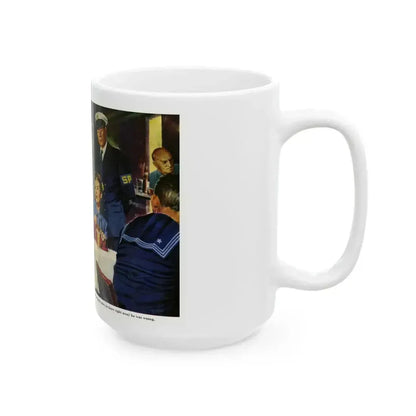 Dizzy Ramirez Knew He Was Wrong, 1947 - White Coffee Mug - Go Mug Yourself