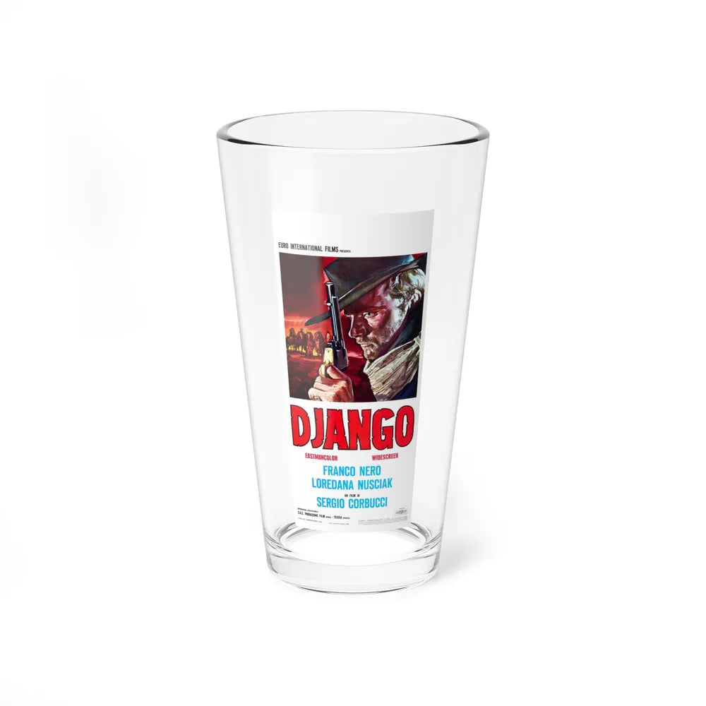 DJANGO (2) 1966 Movie Poster - Pint Glass 16oz-16oz-Go Mug Yourself