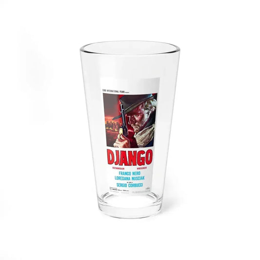 DJANGO (2) 1966 Movie Poster - Pint Glass 16oz 16oz - Go Mug Yourself