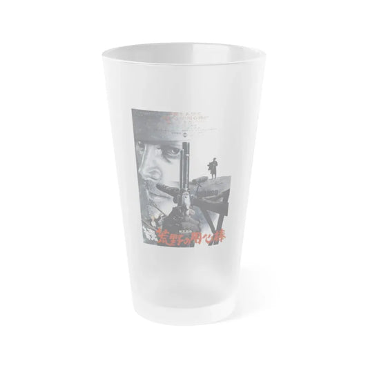 DJANGO (ASIAN) 1966 Movie Poster - Frosted Pint Glass 16oz Default Title - Go Mug Yourself