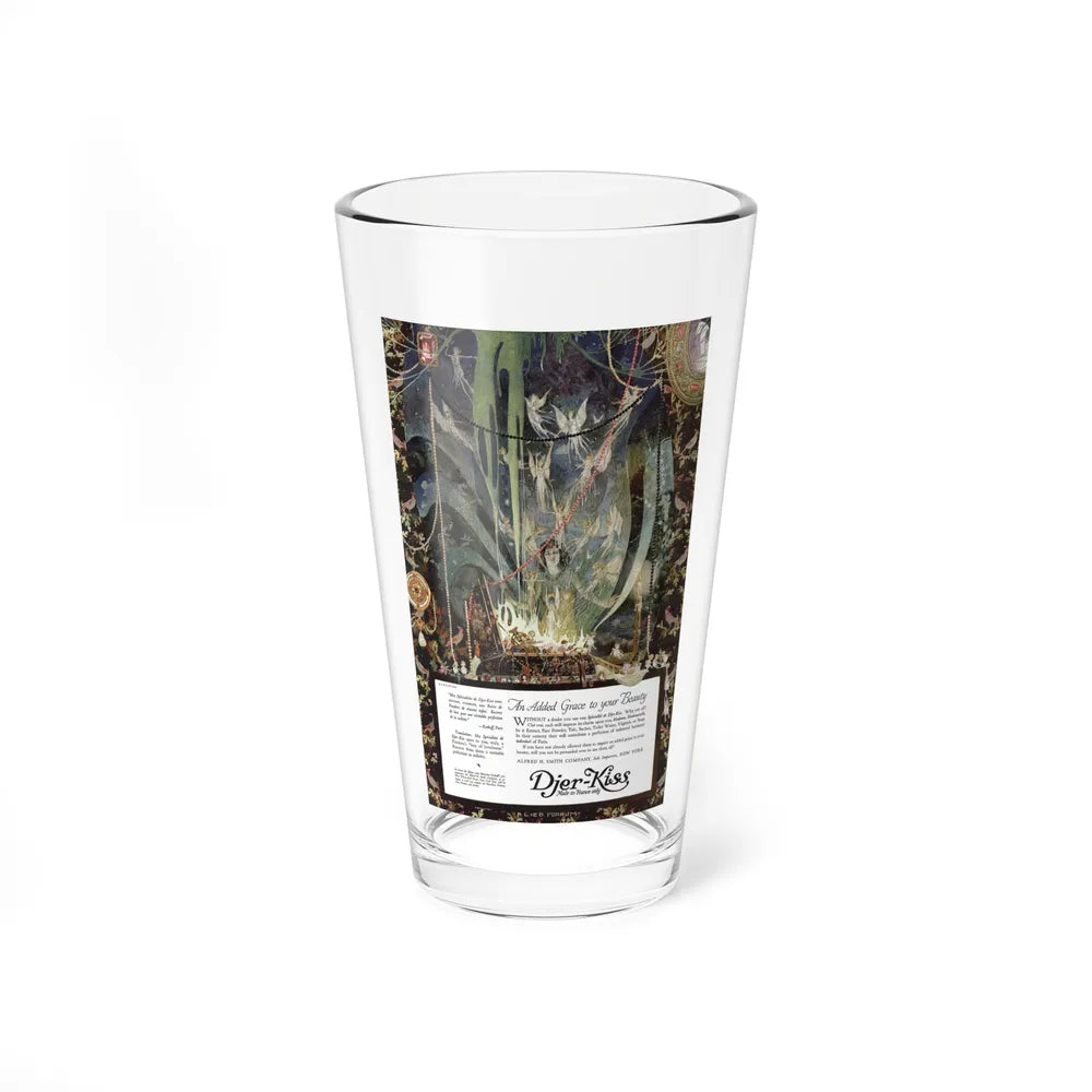 Djer-Kiss ad, Ladies' Home Journal, August 1918 - Pint Glass 16oz-16oz-Go Mug Yourself