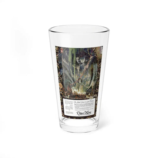 Djer-Kiss ad, Ladies' Home Journal, August 1918 - Pint Glass 16oz-16oz-Go Mug Yourself