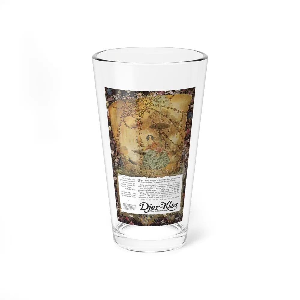 Djer-Kiss ad, Ladies' Home Journal, December 1917 - Pint Glass 16oz-16oz-Go Mug Yourself