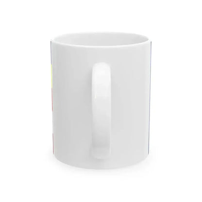 DKBA-5 Buddhist Flag Variant (Myanmar) White Coffee Mug - Go Mug Yourself