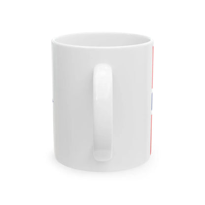 DKV Pennant (Germany) White Coffee Mug - Go Mug Yourself