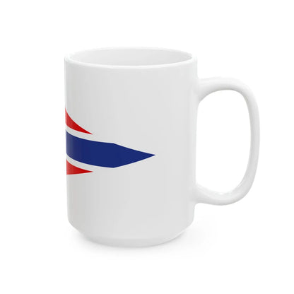 DKV Pennant (Germany) White Coffee Mug - Go Mug Yourself