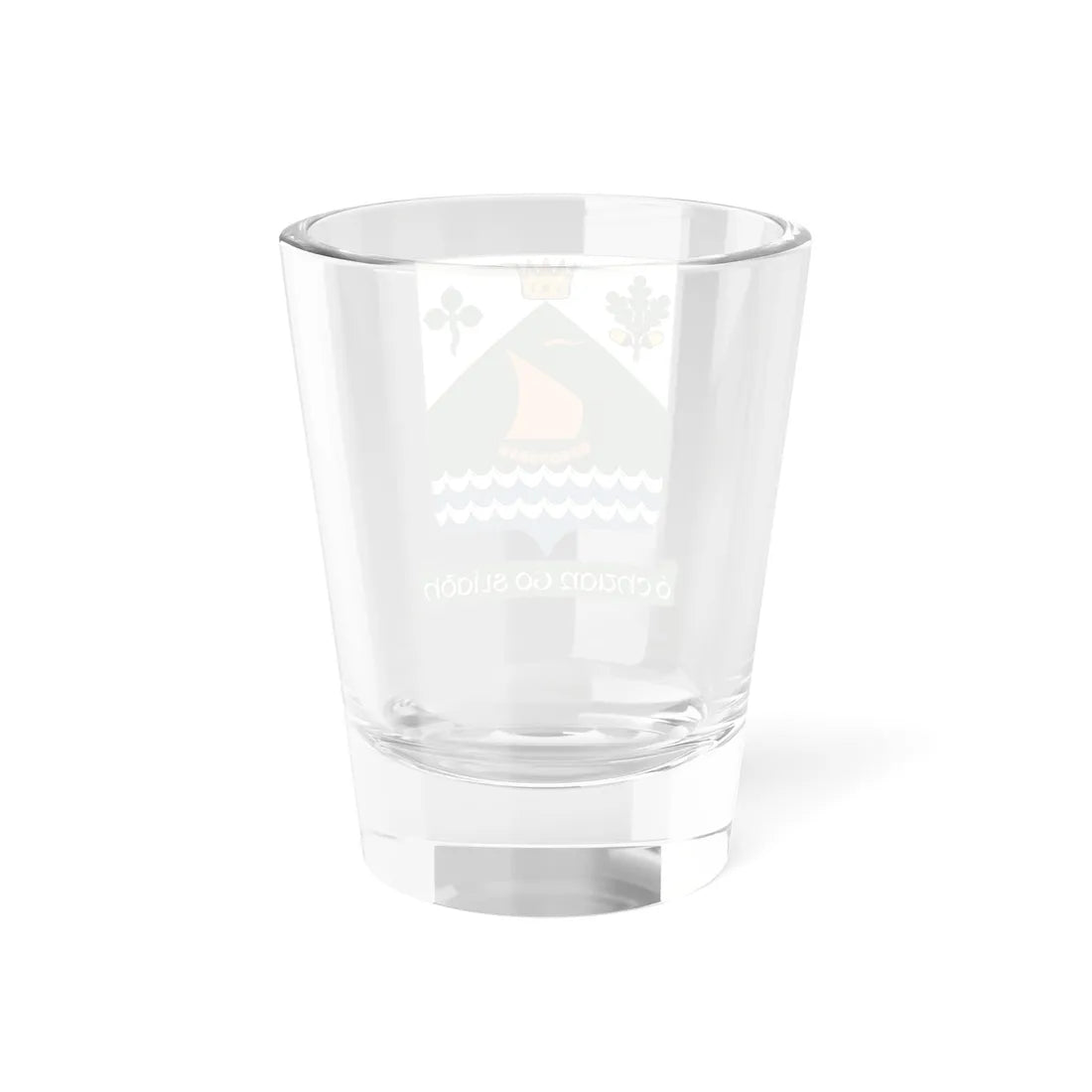Dún Laoghaire-Rathdown COA (Ireland) (Coat of Arms) Shot Glass 1.5oz - Go Mug Yourself