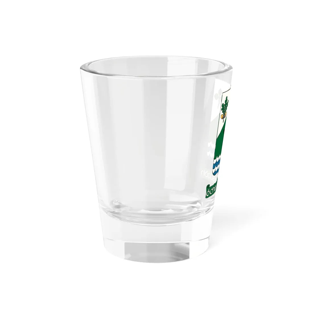 Dún Laoghaire-Rathdown COA (Ireland) (Coat of Arms) Shot Glass 1.5oz - Go Mug Yourself