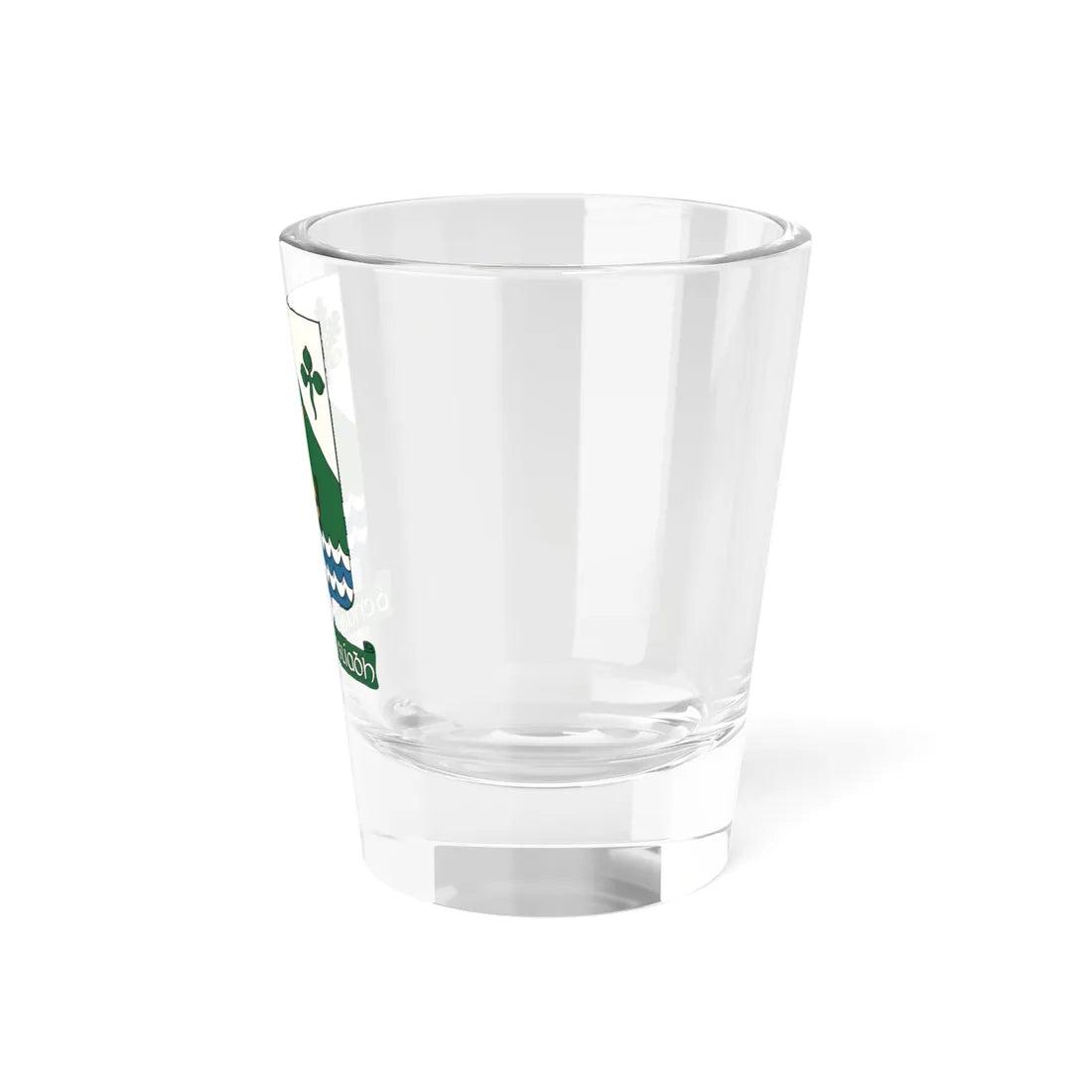 Dún Laoghaire-Rathdown COA (Ireland) (Coat of Arms) Shot Glass 1.5oz - Go Mug Yourself