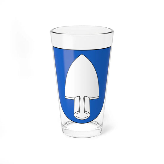 Däniken-blazon (Switzerland) (Coat of Arms) Pint Glass 16oz 16oz - Go Mug Yourself