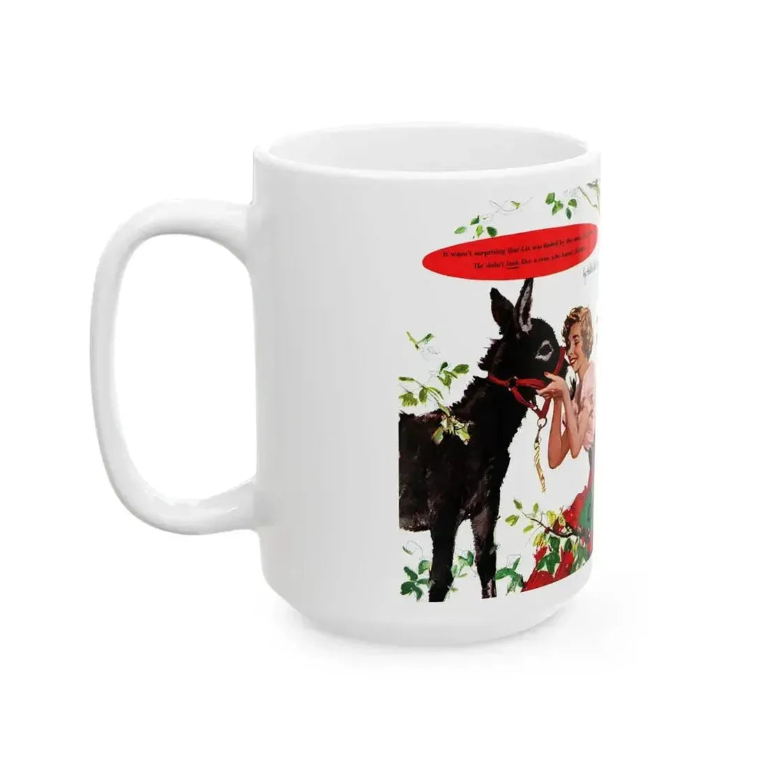 Do Not Disturb, McCall's, May 1954 - White Coffee Mug - Go Mug Yourself